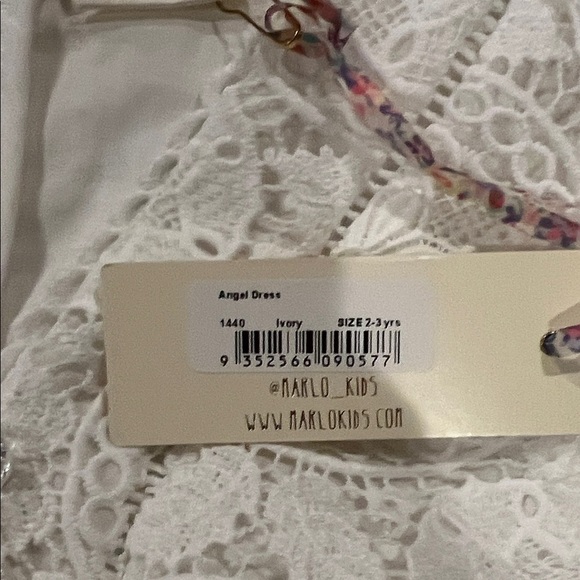 NWT Marlow White Lace Formal Kids Dress size 2/3 years - Picture 3 of 12